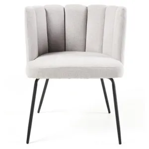 Bubble Fabric Dining Chair, Light Grey by M Co Living, a Dining Chairs for sale on Style Sourcebook