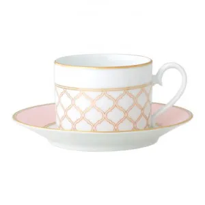 Noritake Eternal Palace Fine Porcelain Tea Cup & Saucer Set, Coral by Noritake, a Cups & Mugs for sale on Style Sourcebook