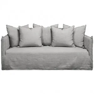 Como Linen Sofa Cover Stone by James Lane, a Sofas for sale on Style Sourcebook