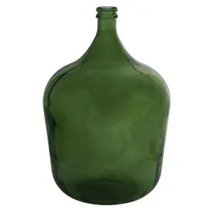 Garrafa Glass Bottleneck Vase, Large, Green by Florabelle, a Vases & Jars for sale on Style Sourcebook