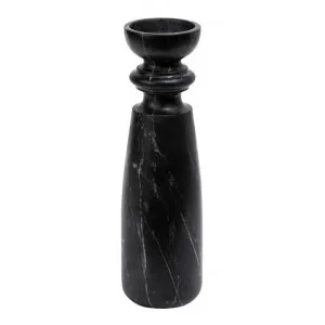 Santiago Marble Candlestick, Extra Large, Black by Florabelle, a Candle Holders for sale on Style Sourcebook