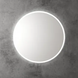 Touchless LED Round Frameless Mirror 90cm by Luxe Mirrors, a Illuminated Mirrors for sale on Style Sourcebook