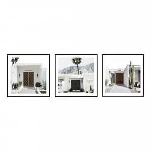 Doors Franed Print Set of 3 in 60 x 60cm by OzDesignFurniture, a Prints for sale on Style Sourcebook