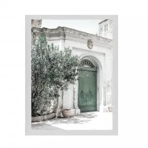 Green Doors Framed Print in 95 x 133cm by OzDesignFurniture, a Prints for sale on Style Sourcebook