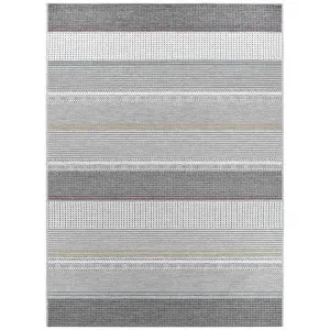Brighton No.98037 Indoor / Outdoor Rug, 290x200cm, Grey / Multi by Austex International, a Outdoor Rugs for sale on Style Sourcebook