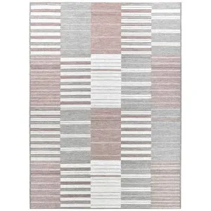 Brighton No.98054 Indoor / Outdoor Rug, 230x160cm, Grey / Red by Austex International, a Outdoor Rugs for sale on Style Sourcebook