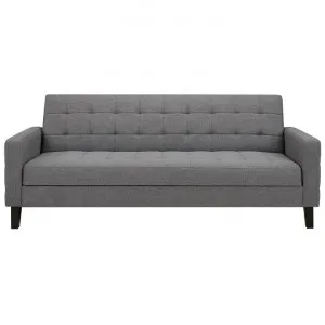 Josephine Fabric Click Clack Sofa Bed, Queen, Grey by Charming Living, a Sofa Beds for sale on Style Sourcebook