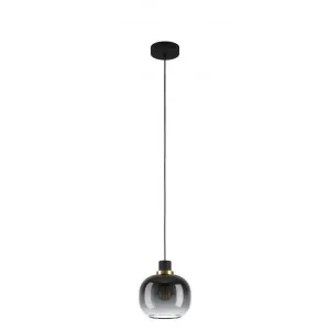 Oilella Glass Pendant Light, Black / Grey by Eglo, a Pendant Lighting for sale on Style Sourcebook