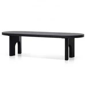 Teresa 2.8m oval dining table - Black by Interior Secrets - AfterPay Available by Interior Secrets, a Dining Tables for sale on Style Sourcebook