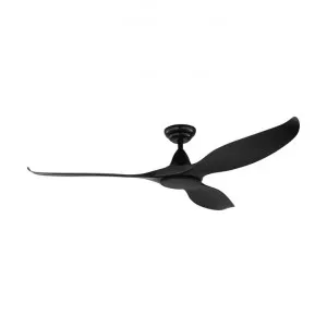 Noosa Indoor / Outdoor DC Ceiling Fan with Remote, 150cm/60", Black by Eglo, a Ceiling Fans for sale on Style Sourcebook