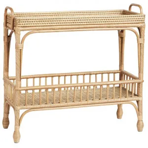 Palm Springs Rattan Bar Cart, Natural by Canvas Sasson, a Sideboards, Buffets & Trolleys for sale on Style Sourcebook