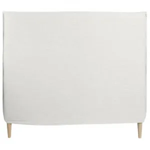 Sloane Fabric Tuft Bed Headboard, Queen, Ivory by Canvas Sasson, a Bed Heads for sale on Style Sourcebook