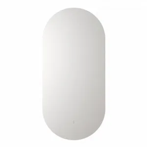 Touchless LED Pill Frameless Mirror 90cm x 45cm by Luxe Mirrors, a Illuminated Mirrors for sale on Style Sourcebook