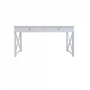 South Beach' Cross Leg Study Desk White by Style My Home, a Desks for sale on Style Sourcebook