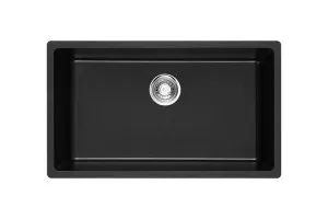 Bellevue Large Rectangular Sink Matte Black by ADP, a Troughs & Sinks for sale on Style Sourcebook