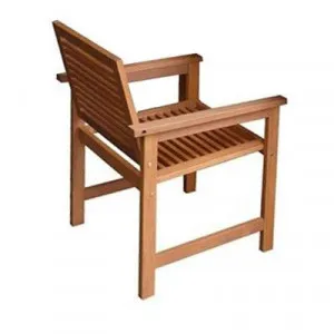 Antas Hardwood Timber Outdoor Dining Armchair by OZW Furniture, a Outdoor Chairs for sale on Style Sourcebook