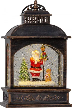 Winter Santa LED Lantern by Eglo, a Lanterns for sale on Style Sourcebook