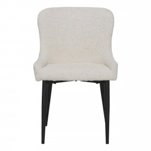 Ontario Dining Chair in Monza Cream by OzDesignFurniture, a Dining Chairs for sale on Style Sourcebook