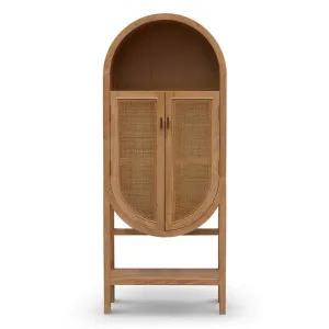 Wamberal Elm Timber & Rattan 2 Door Cabinet, Natural by Conception Living, a Cabinets, Chests for sale on Style Sourcebook