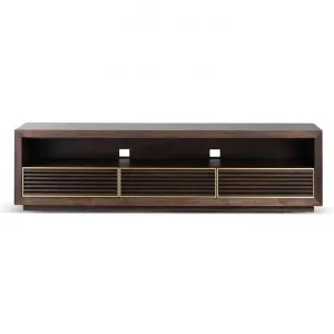 Blanch Wooden 3 Drawer TV Unit, 200cm, Walnut by Conception Living, a Entertainment Units & TV Stands for sale on Style Sourcebook