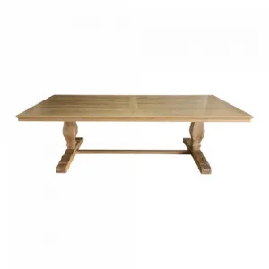Kensington' Natural Oak Dining Table 2m by Style My Home, a Dining Tables for sale on Style Sourcebook