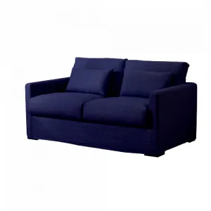 Capri' Slipcover Linen 2 Seater Lounge Navy by Style My Home, a Sofas for sale on Style Sourcebook
