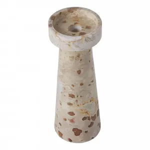 Carprani Candle Holder 9x25cm in Beige by OzDesignFurniture, a Candle Holders for sale on Style Sourcebook