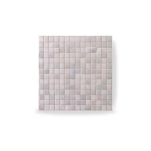 Sabrene Pearl White Blend 20x20mm (322x322) by Groove Tiles, a Glass Tiles for sale on Style Sourcebook