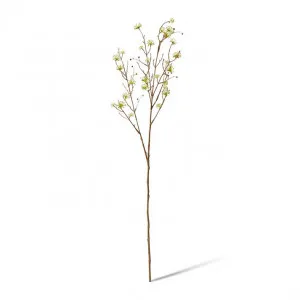 Dogwood Flower Spray - 26 x 12 x 107cm by Elme Living, a Plants for sale on Style Sourcebook