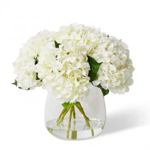 Hydrangea - Alma Vase - 50 x 50 x 46cm by Elme Living, a Plants for sale on Style Sourcebook
