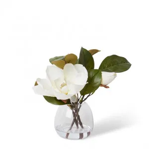 Magnolia Flower - Alma Vase - 27 x 30 x 35cm by Elme Living, a Plants for sale on Style Sourcebook