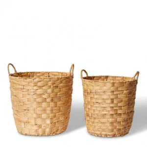 Absko Basket Set 2 - 34 x 34 x 39cm / 40 x 40 x 43cm by Elme Living, a Baskets & Boxes for sale on Style Sourcebook
