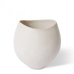 Matias Scoop Pot - 24 x 22 x 24cm by Elme Living, a Plant Holders for sale on Style Sourcebook