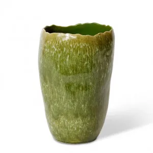 Haidi Decorative Vessel - 17 x 17 x 27cm by Elme Living, a Vases & Jars for sale on Style Sourcebook