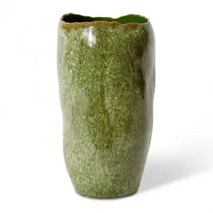 Haidi Decorative Vessel - 20 x 20 x 37cm by Elme Living, a Vases & Jars for sale on Style Sourcebook