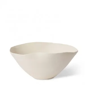 Rosita Bowl - 35 x 30 x 16cm by Elme Living, a Vases & Jars for sale on Style Sourcebook