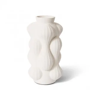 Zodwa Vase - 16 x 16 x 28cm by Elme Living, a Vases & Jars for sale on Style Sourcebook