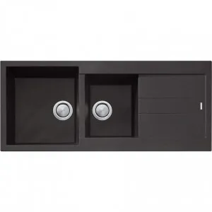 Santonini Black 1&3/4 Bowl Sink with Drainer by Santorini, a Kitchen Sinks for sale on Style Sourcebook