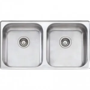 Nu-Petite Double Bowl Undermount Sink by Nu-Petite, a Kitchen Sinks for sale on Style Sourcebook