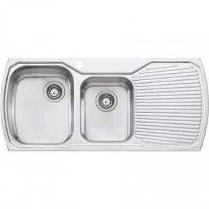 Monet 1 & 3/4 Bowl Topmount Sink with Drainer by Monet, a Kitchen Sinks for sale on Style Sourcebook