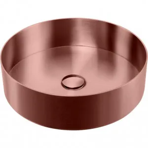 Milan Round Stainless Steel Counter Top Copper Basin by Milan, a Basins for sale on Style Sourcebook