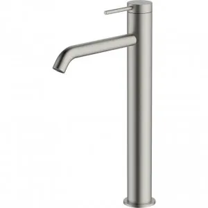 Venice Brushed Nickel Curved Tower Basin Mixer by Venice, a Bathroom Taps & Mixers for sale on Style Sourcebook