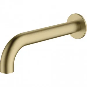 Venice Classic Gold Curved Wall Spout by Venice, a Bathroom Taps & Mixers for sale on Style Sourcebook