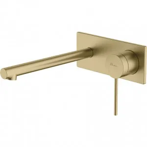 Venice Classic Gold Straight Wall Mixer Set by Venice, a Bathroom Taps & Mixers for sale on Style Sourcebook