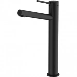 Venice Matte Black Uplift Tower Basin Mixer by Venice, a Bathroom Taps & Mixers for sale on Style Sourcebook