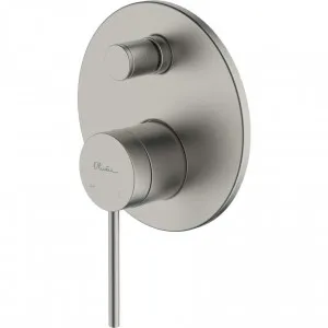 Venice Brushed Nickel Wall Mixer with Diverter by Venice, a Bathroom Taps & Mixers for sale on Style Sourcebook