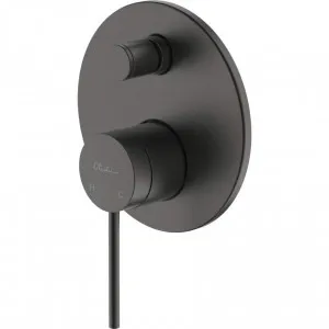 Venice Gunmetal Wall Mixer with Diverter by Venice, a Bathroom Taps & Mixers for sale on Style Sourcebook