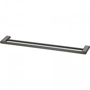 Madrid Gunmetal Double Towel Rail 650mm by Madrid, a Towel Rails for sale on Style Sourcebook