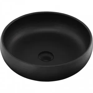 Terzofoco Matte Black Curved Counter Top Basin by Terzofoco by Oliveri, a Basins for sale on Style Sourcebook