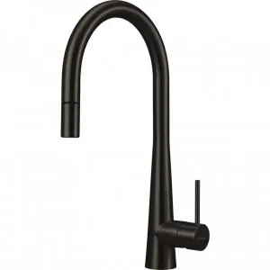 Essente Black Goose Neck Pull Out Mixer by Essente, a Kitchen Taps & Mixers for sale on Style Sourcebook